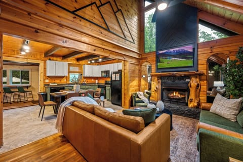 Living room and kitchen 