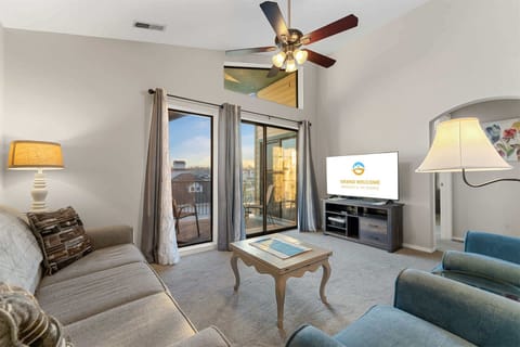 Condo, Multiple Beds, Balcony, Golf View (Guest House at The Greens ) | Living area | 42-inch flat-screen TV with digital channels