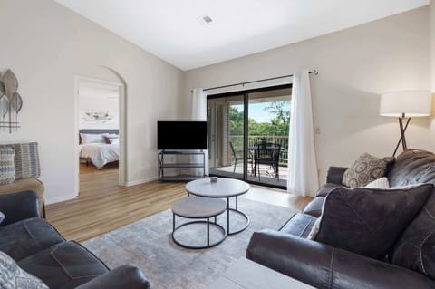 Condo, Multiple Beds, Balcony, Garden View (Skyline View at the Foothills) | Living area | 42-inch flat-screen TV with digital channels