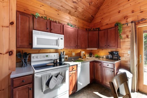 Feel right at home in the open kitchen