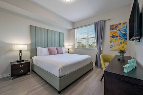 King bedroom with private bathroom
