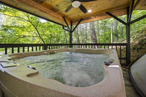 Make sure to spend some time relaxing in the hot tub while you are here