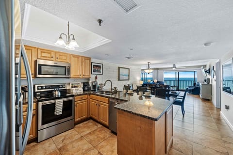 Fully stocked kitchen