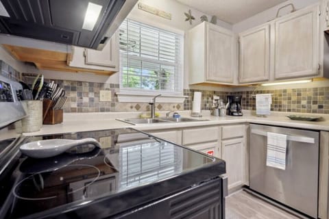 Kitchen with New Stainless Appliances
