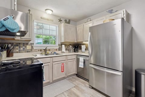 Kitchen with New Stainless Appliances