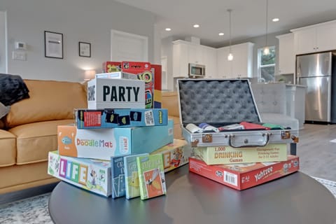 We have books and games for everyone!
