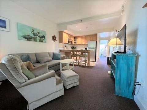 Open Living Room and Kitchen