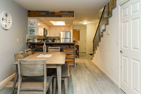 Dining Area and Kitchen View 