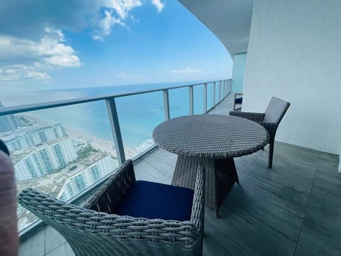 Beautiful view of the ocean from the Balcony