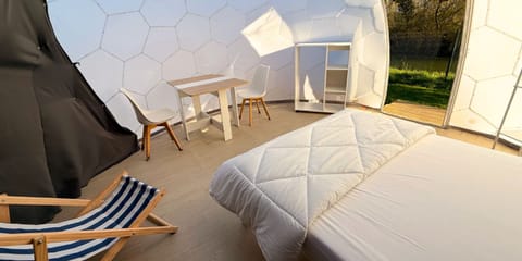 Premium Tent | Blackout drapes, free WiFi