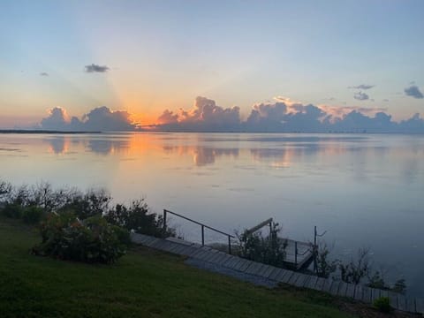 Sunrise from porch