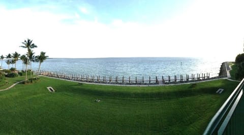 View from our front balcony