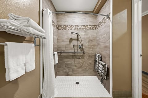 Room, 1 King Bed, Accessible, Non Smoking | Desk, iron/ironing board, free WiFi, bed sheets