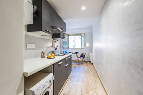 Kitchen open to the dining room