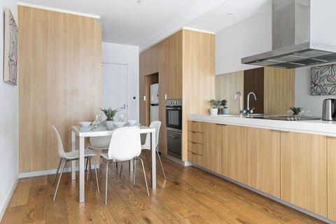 A kitchen & dining.