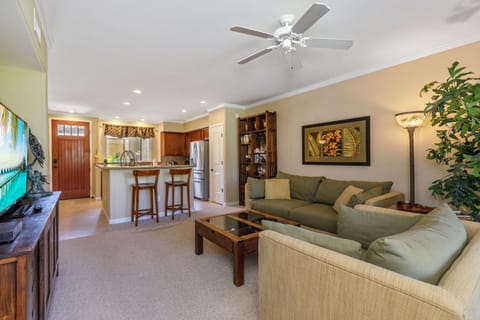Open concept living space
