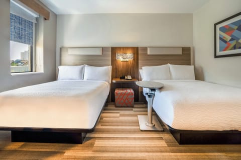 Premium bedding, pillowtop beds, in-room safe, desk