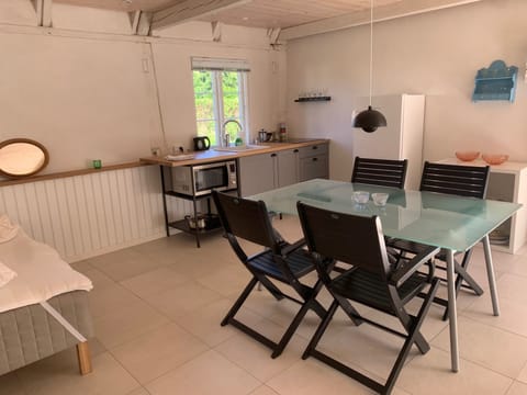 Standard Studio Suite | Private kitchen | Fridge, microwave, stovetop, toaster