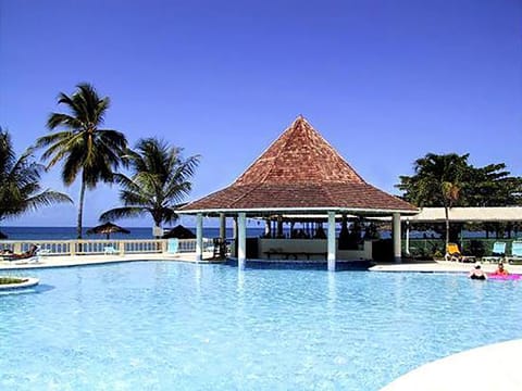 Poolside bar