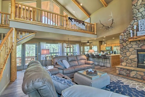 Show Low Vacation Rental | 3BR | 2BA | 1,930 Sq Ft | Stairs Required