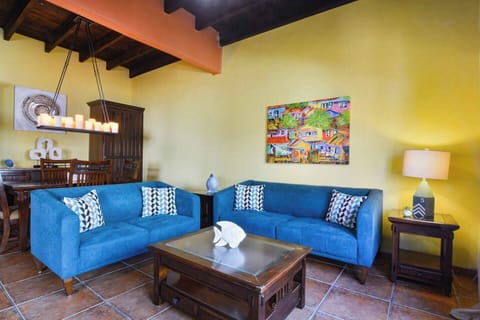 Comfortable open plan living.