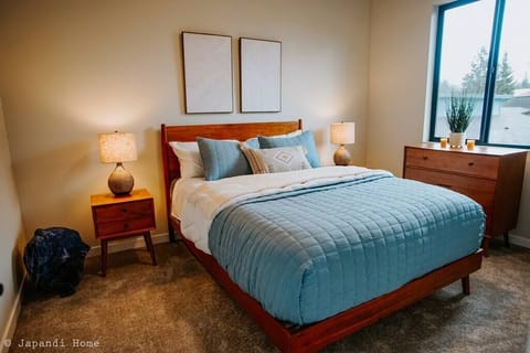 The Blue Room is first on the left as you climb the staircase - simplicity and serenity are prominent here as you nestle away in bed