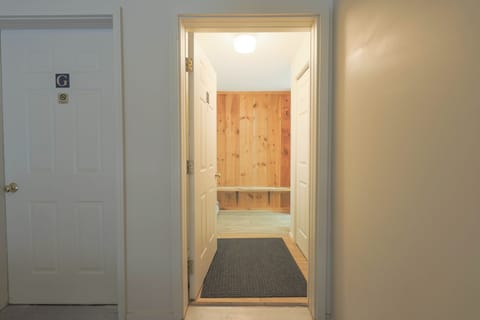 Entry to condo from hall