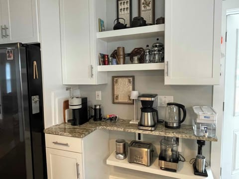 A sampling of our kitchen appliances. We also have a Vitamix and an air fryer.