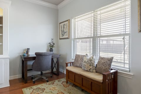 Office space provided with fast wifi access.