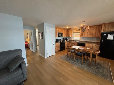 view of kitchen from living room