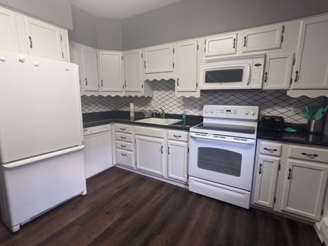 The kitchen, ground floor