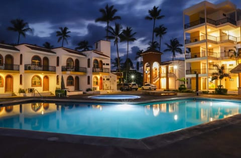 Front of property - evening/night