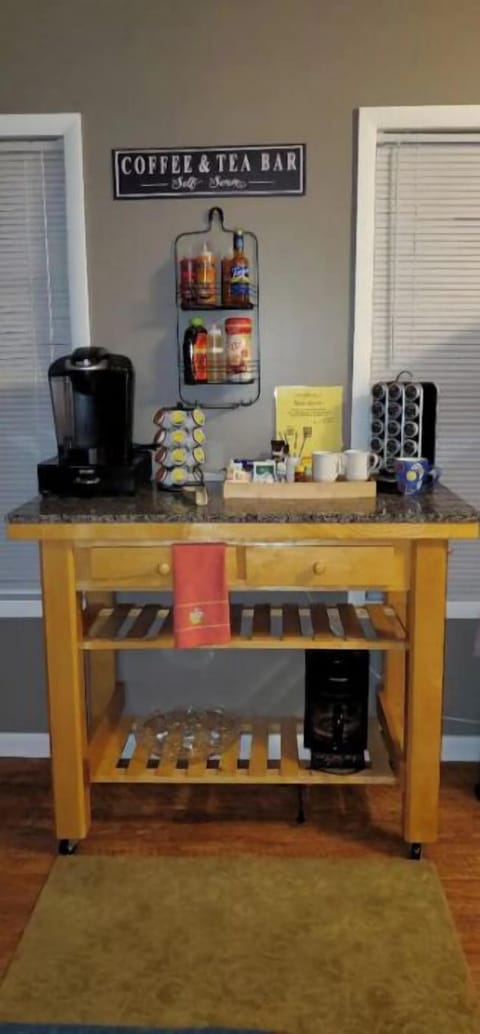 Deluxe Amenity Coffee/Tea bar. Tip requested for restocking.