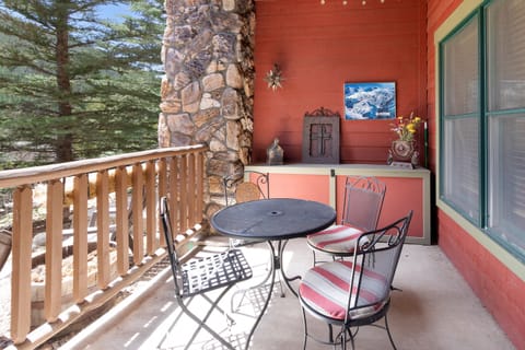 Patio With Table And Chairs