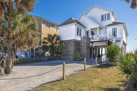 Welcome to “Our Sanctuary,” a beautiful oceanfront vacation home on Folly Beach