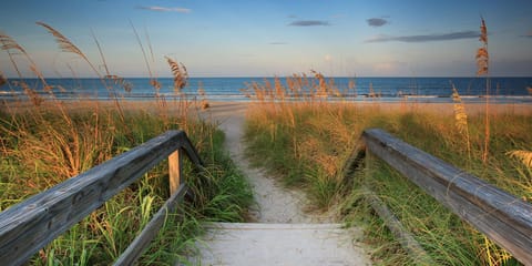 Private access boardwalk to beach!