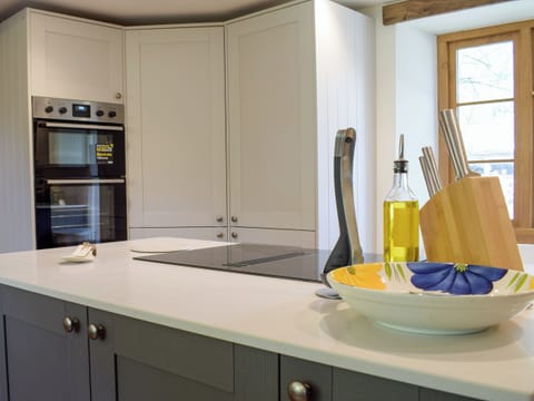 Kitchen area | Lower Goytre Farmhouse, Knighton