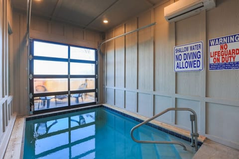 Indoor Pool with Retractable Door