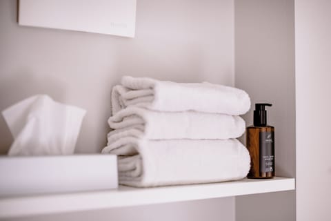 Hypo-allergenic bedding, in-room safe, individually decorated