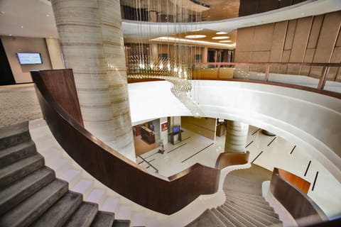 Interior entrance