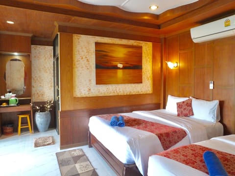 Room, Poolside (Air Con) | In-room safe, blackout drapes, bed sheets