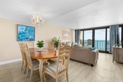 Living and Dining area OCEAN FRONT view of Atlantic Ocean 