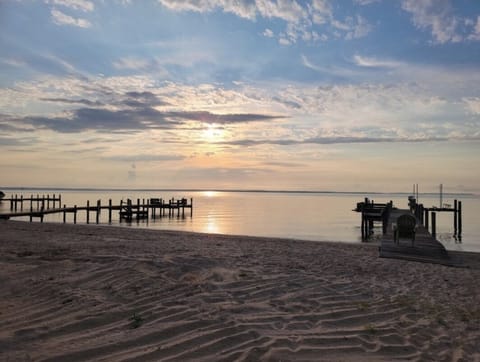Sunrise on your private beach