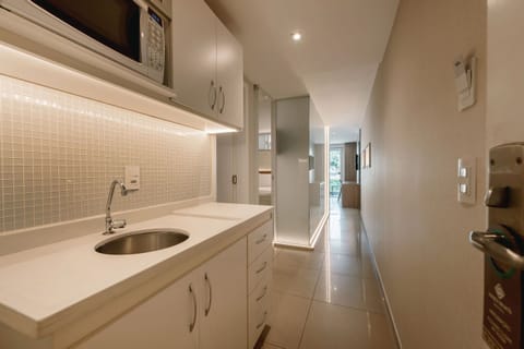 Superior Suite, 2 Bedrooms | Private kitchenette | Fridge, microwave