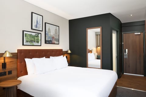 Hypo-allergenic bedding, in-room safe, desk, iron/ironing board