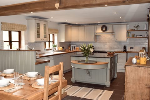 Spacious open-plan kitchen diner