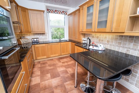 The spacious kitchen is found on the 1st floor at the rear of the property
