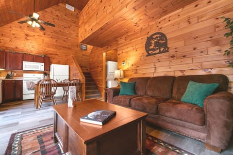 The open living space means no one has to miss a minute of quality time