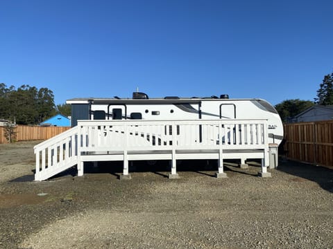 Large inviting deck