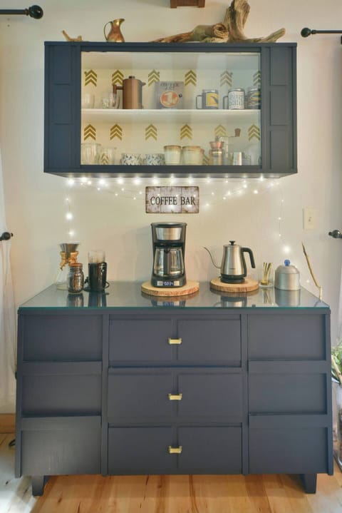 If you love coffee, you're in luck! We stock the chalet with beans from a local roaster for the best morning cup you've ever had.